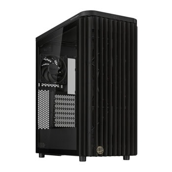 Кутия Asus ProArt PA401 Wood Edition, ATX, 2x USB 3.2 Gen 1 Type-A, 1x USB 3.2 Gen 2x2 Type-C, 2x 160mm вентилатора, с прозорец, черна, без захранване | JAR Computers Asus ProArt PA401 Wood Edition 90DC00M0-B39000