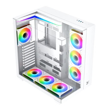 кутия xigmatek aqua v arctic h23a 7 argb fans