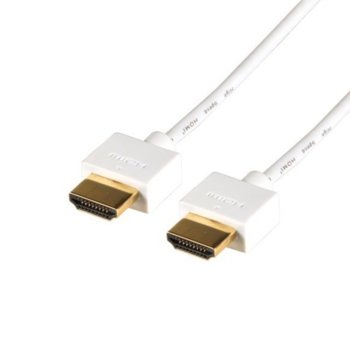 HDMI кабел Slim M/N 0.5m бял EFB - EOL