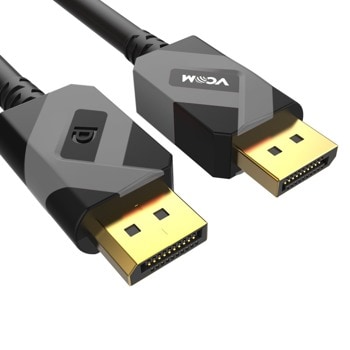 Кабел VCom CG622-2m, от DisplayPort(м) към DisplayPort(м), 2m, черен | JAR Computers Vcom CG622-2m
