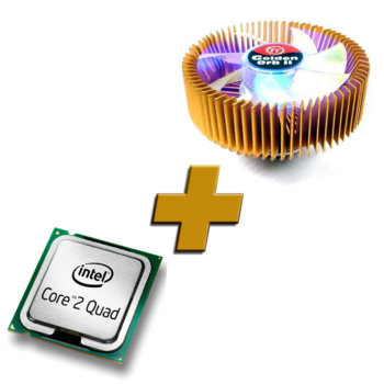 Core 2 Quad Q9300 2.5GHz + Thermaltake Golden Orb II | JAR Computers Core 2 Quad Q9300 2.5GHz + Thermaltake Golden Or…