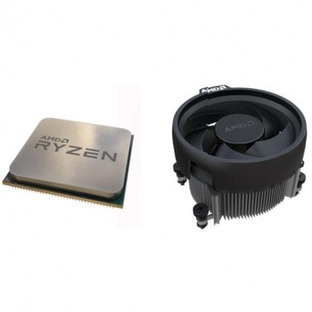 Процесор AMD Ryzen 5 5600X, шестядрен (3.7/4.6GHz, 32MB Cache, AM4) MPK, с Wraith Stealth вентилатор image
