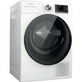 Сушилня Whirlpool W6 D84WB EE, 8 кг. капацитет, свободностояща, 59.7 см ширина, технология 6th Sense, бяла image