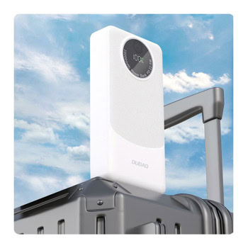 dudao k12pro 20000mah 22.5w pd бял