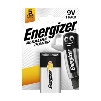 Energizer Alkaline Power 6F22 6LR61 E300127704