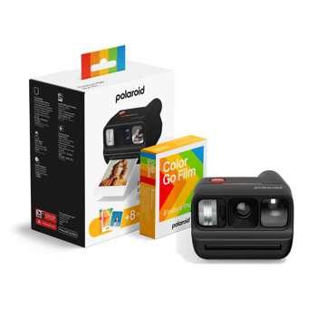 Polaroid Go Gen 3 Black + Color Film Bundle