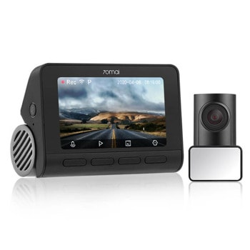 Видеорегистратор 70mai A800S комплект задна камера, камери за автомобил, 4K, 3"(7.62 cm), MicroSD до 128GB, Wi-Fi, G-Sensor, черен image