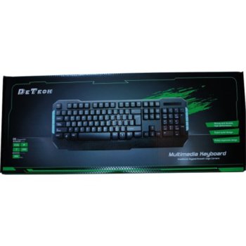 Мултимедийна DeTech KB337М USB 6041