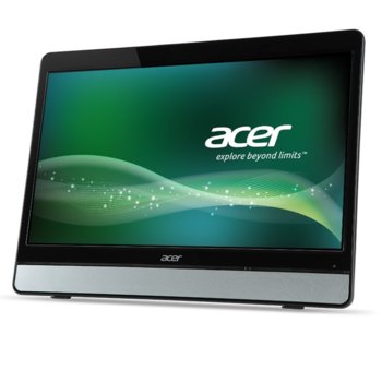 Монитор 21,5" (54.61cm) Acer FT220HQLbmjj, сензорен мулти-тъч FULL HD LED екран, 5 ms, 100 000 000:1, 250 cd/m2, HDMI, колонки | JAR Computers 215 Acer FT220HQLbmjj Touch