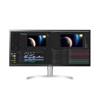Монитор LG 34WL850-W, 34" (86.36 cm) IPS панел, WQHD, 5ms, 350cd/m2, DisplayPort, 2x HDMI, 2x USB 3.0 | JAR Computers LG 34WL850-W