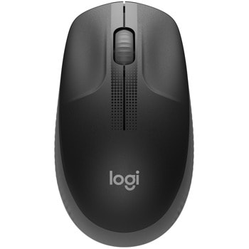 Мишка Logitech M190, оптична (1000dpi), безжична, USB, черна | JAR Computers Logitech M190 Charcoal