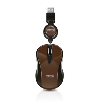 Sweex Notebook Optical Mouse Snakefruit Brown