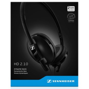 Слушалки Sennheiser HD 2.10 Black