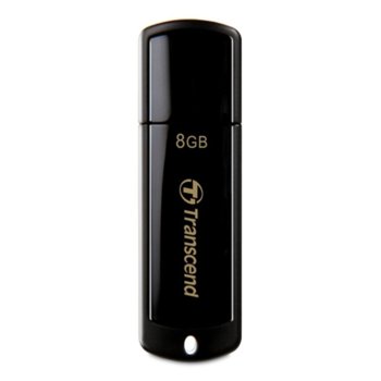 Памет 8GB USB Flash Drive, Transcend JetFlash 350, USB 2.0, черна | JAR Computers Transcend 8GB JetFlash 350