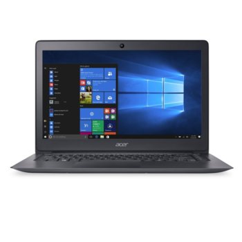 Лаптоп Acer TravelMate X349-M (NX.VDFEX.005)(сив), двуядрен SkyLake Intel Core i7-6500U 2.5/3.1GHz, 14" (35.56 cm) Full HD Display (HDMI), 8GB, 256GB SSD, 1x USB 3.0 (Type-C), Windows 10 Pro, 1.56kg | JAR Computers Acer TravelMate X349-M NX.VDFEX.005 3 Years