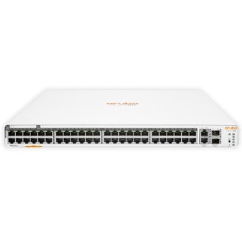Суич HPE Aruba Instant On 1960 JL809A, 10000 Mbps, 50 порта, 48x 10/100/1000Mbps RJ45 PoE, 2x SFP+ 10GbE, 2x 10Gbps Base-T | JAR Computers HPE Aruba Instant On 1960 48G JL809A