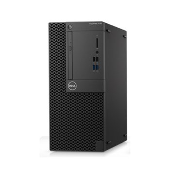 Настолен компютър Dell OptiPlex 3050 MT (S015O3050MTUCEE_UBU), четириядрен Kaby Lake Intel Core i5-7500 2.5/3.1 GHz, 4GB DDR4, 500GB HDD, 4x USB 3.0, клавиатура и мишка, Linux | JAR Computers Dell OptiPlex 3050 MT S015O3050MTUCEE_UBU