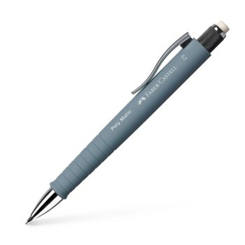 Автоматичен молив Faber-Castell Poly Matic, дебелина на линията 0.7 mm, сив | JAR Computers молив Faber-Caste Poly Matic Grey