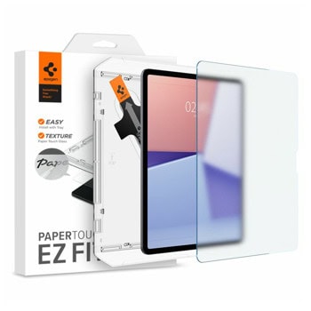 Протектор от закалено стъкло /Tempered Glass/ Spigen AGL07804 за Apple iPad Air 13 (2024), 9H твърдост | JAR Computers Spigen AGL07804