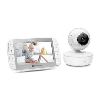 Бебефон Motorola BABY MONITOR VM55, 5.0" LCD дисплей, FHSS | JAR Computers MOTOROLA BABY MONITOR VM55