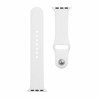 Каишка Tactical 465 Silicone Sport Band (2445818), силиконова, за Apple Watch 38мм/40мм/41мм, бяла image
