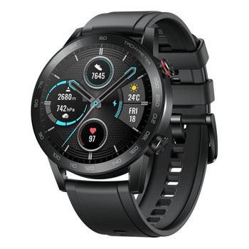 Смарт часовник Honor Watch Magic 2, 46mm, 1.39" (3.53 cm) AMOLED дисплей, GPS, Bluetooth, черен | JAR Computers Honor Watch Magic 2 46mm