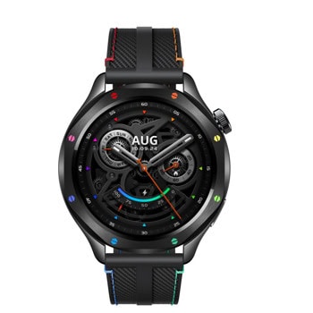 Смарт часовник Xiaomi Watch S4 Rainbow, 1.43"(3.63cm), AMOLED дисплей, Bluetooth, следене на сърдечна честота, жироскоп, сензор за кислород в кръвта, 5ATM, до 15 дни време на работа, многоцветен | JAR Computers Смарт часовник Xiaomi Watch S4 Rainbow