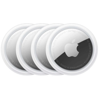 Смарт таг Apple AirTag, 4 броя, Bluetooth, Ultra Wideband технология, бял | JAR Computers Apple AirTag MX542ZM/A