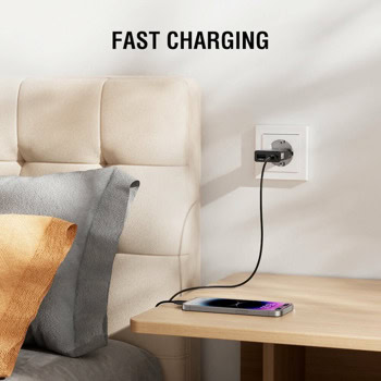 4smarts GaN Duos Slim 30W PD черен | JAR Computers 4smarts GaN Duos Slim 30W PD черен