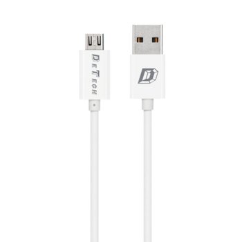 DeTech DE-01M 2 x USB с microUSB кабел 14119