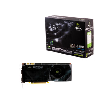 Видео карта GF 9800GTX, 512MB Black Edition XFX PV-T98F-YDB9 PCI Express, 256bit, DDR3, 2xDVI | JAR Computers GF 9800GTX