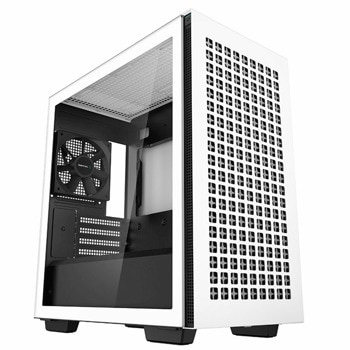 Кутия DeepCool CH370 WH, Micro ATX/Mini ITX, 2x USB 3.0, прозорец, черна, без захранване | JAR Computers DeepCool CH370 WH R-CH370-WHNAM1-G-1