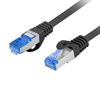 Пач кабел Lanberg PCF6A-10CC-0200-BK, S-FTP, Cat.6a, 2m, черен, Fluke Passed | JAR Computers Lanberg PCF6A-10CC-0200-BK
