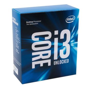 Процесор Intel Core i3-7350K двуядрен (4.20GHz, 4MB Cache, 350MHz-1.15GHz GPU, LGA1151) BOX, без охлаждане | JAR Computers Intel Core i3-7350K 4.20GHz 4MB BOX BX80677I37350K