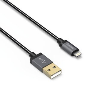 HAMA Elite USB A(м) към Lighting(м) 0.75m 135788