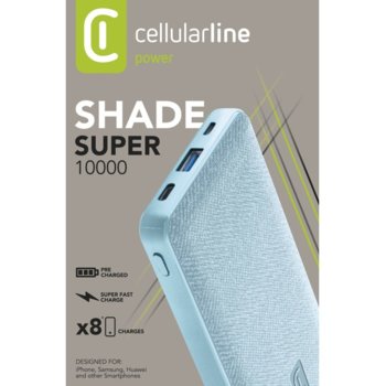 Cellularline Shade 10000mAh green PBSTYLE10000G