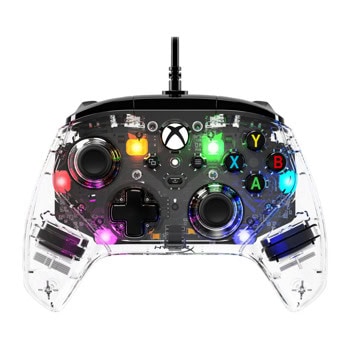Геймпад HyperX Clutch Gladiate RGB, Xbox Series X/S/Xbox One/PC, USB Type C, прозрачен | JAR Computers HyperX Clutch Gladiate RGB 7D6H2AA