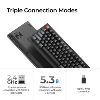 keychron v6 ultra 8k silk pom switch banana | JAR Computers keychron v6 ultra 8k silk pom switch banana