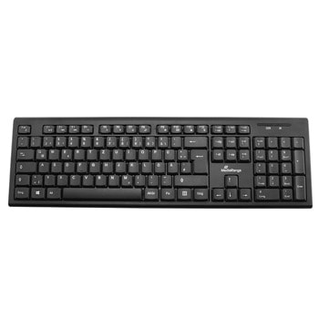 Клавиатура MediaRange MROS111, безжична, черна, USB | JAR Computers Клавиатура MediaRange MROS111