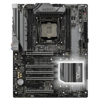 Дънна платка ASRock X299 OC Formula, X299, LGA2066, DDR4, PCI-E 3.0(CFX&SLI), 6x SATA 6Gb/s, 2x M.2, 1x USB 3.1 Type C, 5x USB 3.1, ATX | JAR Computers ASRock X299 OC Formula