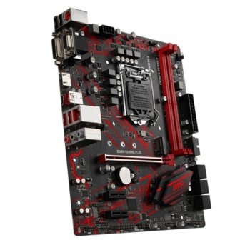 Дънна платка MSI B360M GAMING PLUS, B360, LGA1151, DDR4, PCI-E(HDMI/DVI/VGA), 6x SATA3, 1 x USB 3.1 Gen 1 (Type-C), 1 x M.2 connector, Micro-ATX | JAR Computers MSI B360M GAMING PLUS