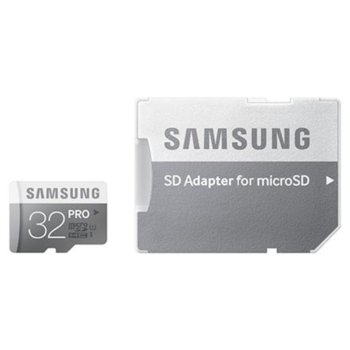 Samsung 32GB micro SD Card PRO Plus Adapter