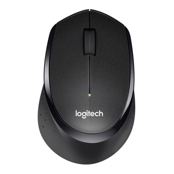 Мишка Logitech B330 Silent Plus, оптична, 1000 dpi, безжична, черна image