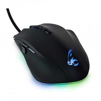 Мишка MediaRange MRGS203, оптична (5 000 dpi), USB, черна, 8 бутона, RGB подсветка, гейминг | JAR Computers MediaRange MRGS203