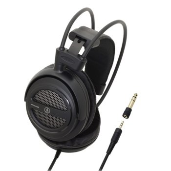 Слушалки Audio-Technica ATH-AVA400, 40мм говорители, 3.5мм позлатен жак, 3м кабел, черни | JAR Computers Audio-Technica ATH-AVA400