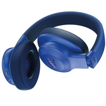 Блутут слушалки JBL E55BT, Син