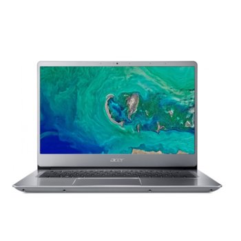 Лаптоп Acer Swift 3 SF314-57G-34KE (NX.HUEEX.005)(сребрист), двуядрен Ice Lake Intel Core i3-1005G1 1.2/3.4 GHz, 14.0" (35.56 cm) Full HD IPS Anti-Glare Display & GF MX350 2GB, 8GB DDR4, 512GB SSD, Windows 10 Home | JAR Computers Acer Swift 3 SF314-57G-34KE NX.HUEEX.005