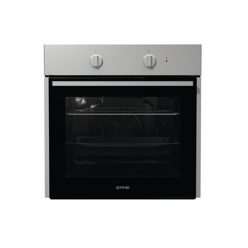 Фурна за вграждане Gorenje BO615E01XK, клас A, 2700W, 63л. обем, механично управление, ергономични бутони, сива | JAR Computers Gorenje BO615E01XK GJ469786