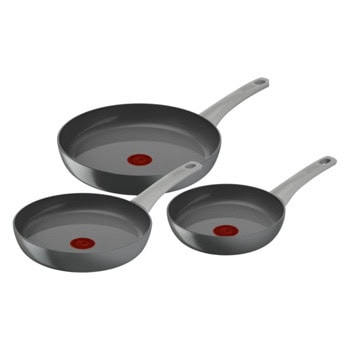 Комплект тигани Tefal C4279132, алуминий, керамично покритие, черен | JAR Computers Комплект тигани Tefal C4279132