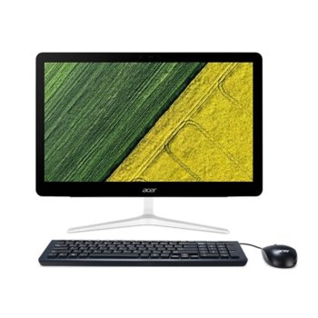 All in One компютър Acer Aspire Z24-880 (DQ.B8QEX.002), четириядрен Kaby Lake Intel Core i7-7700T 2.9/3.8 GHz, 23.8" (60.45 cm) Full HD IPS Touchscreen Display & GF 940MX 2GB, (HDMI), 8GB DDR4, 2TB HDD & 16GB SSD, клавиатура и мишка, Free DOS | JAR Computers Acer Aspire Z24-880 AiO DQ.B8QEX.002